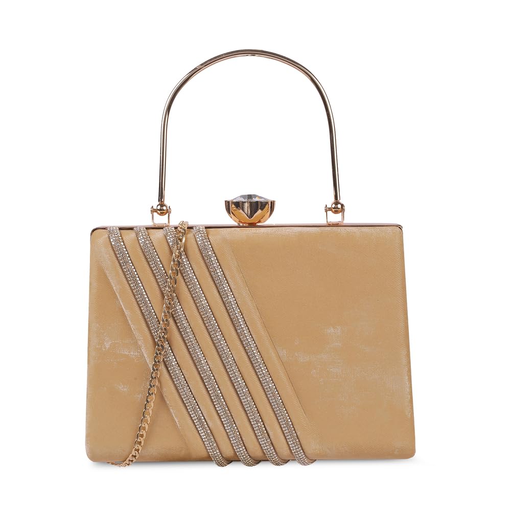 Women's Stylish Faux Leather Party Clutch-image-25
