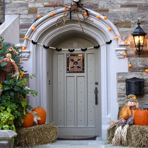 Oeyliz Halloween Garland for Mantel Halloween Decorations - image 6