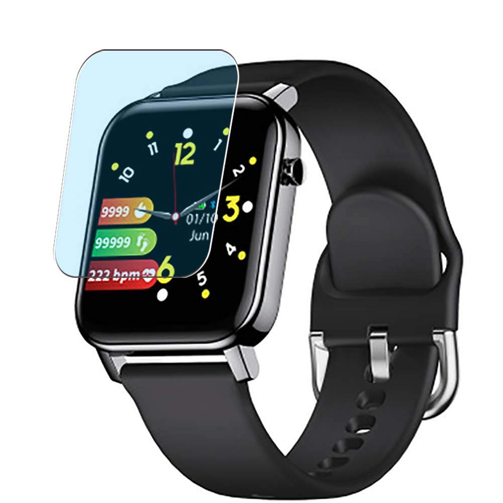 Vaxson3-Pack Anti Blue Light Screen Protector, compatible with Wintory SN87 1.4" Smartwatch Smart Watch, Blue Light Blocking Film TPU Guard [ NOT Tempered Glass ]