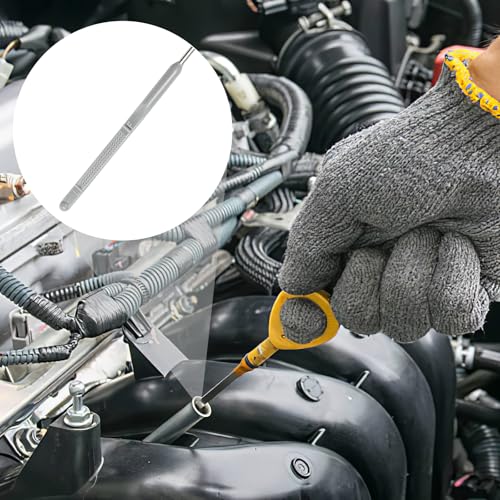 Image of 153010H012 Engine Oil Dipstick Indicator, Compatible with 2002-2006 Toyota Camry, 2002-2006 Toyota Solara Engine Oil Fluid Level Dip Stick, Replace 153010H010, 917-396