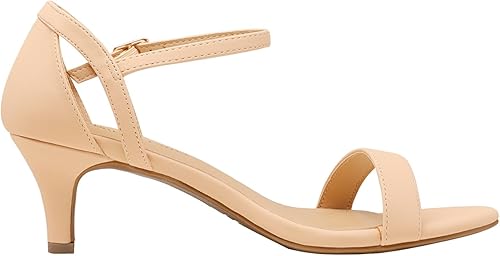 Miniatura 3 de DREAM PAIRS Lexii Fashion Stilettos Sandalias de tacón con punta abierta para mujer