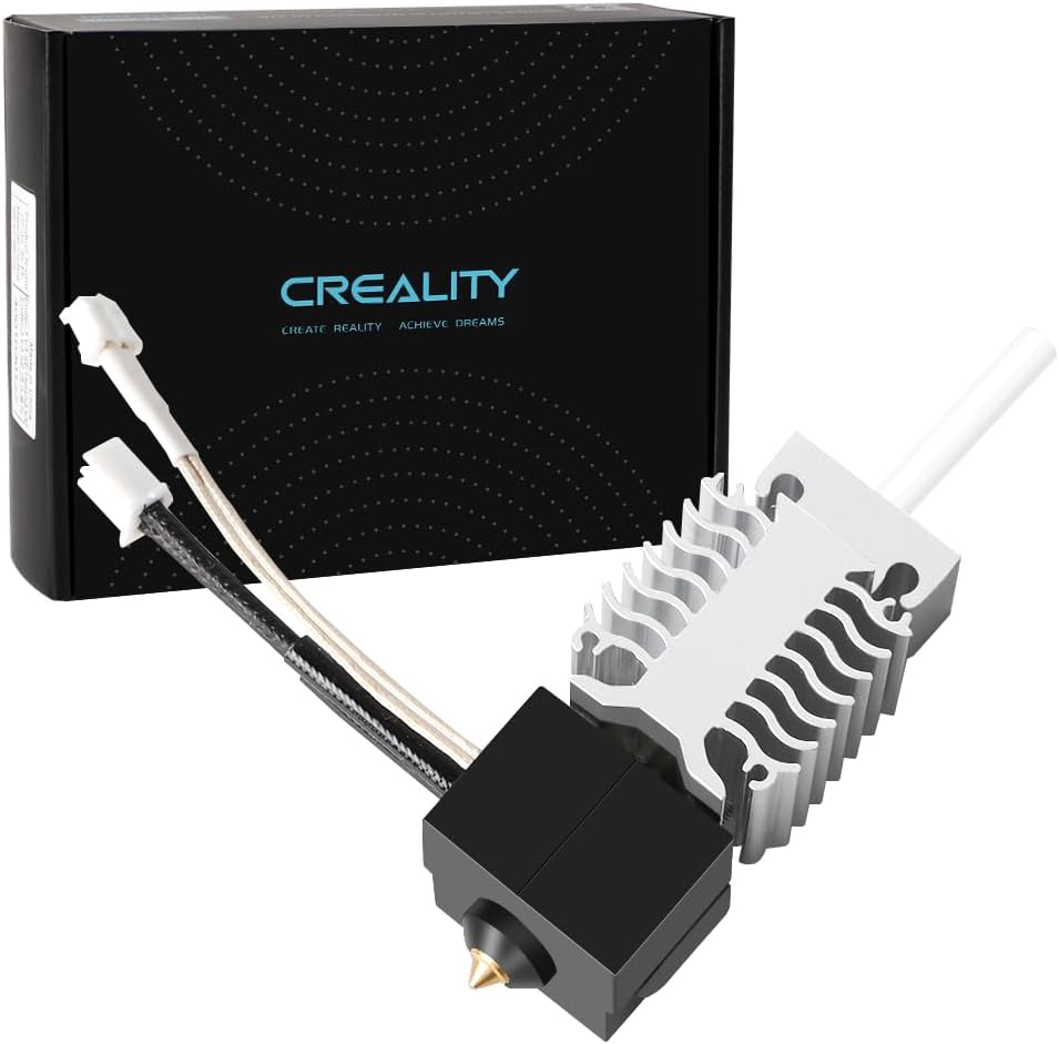 Creality Ender 3 V3 SE Hotend Kit, Original Ender 3 V3 SE Extruder Hotend Heater Block Set Assembled Print Head Kit Heat Resistance 3D Printer Accessories Replacement Kit