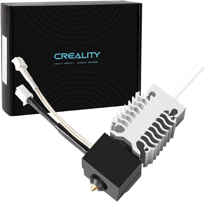 Creality Ender 3 V3 SE Hotend Kit, Original Ender 3 V3 SE Extruder Hotend Heater Block Set Assembled Print Head Kit Heat Resistance 3D Printer Accessories Replacement Kit