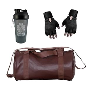 Hyper Adam Polyester 41 Cms Duffle Bag(987458_ Brown, Black)