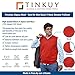 TINKUY Peru Men’s Alpaca Wool Sweater Vest – Soft V-Neck Pullover for Men – Classic Peruvian Knit – Sizes S to 4XL (US, Alpha, XX-Large, Regular, Regular, Red)