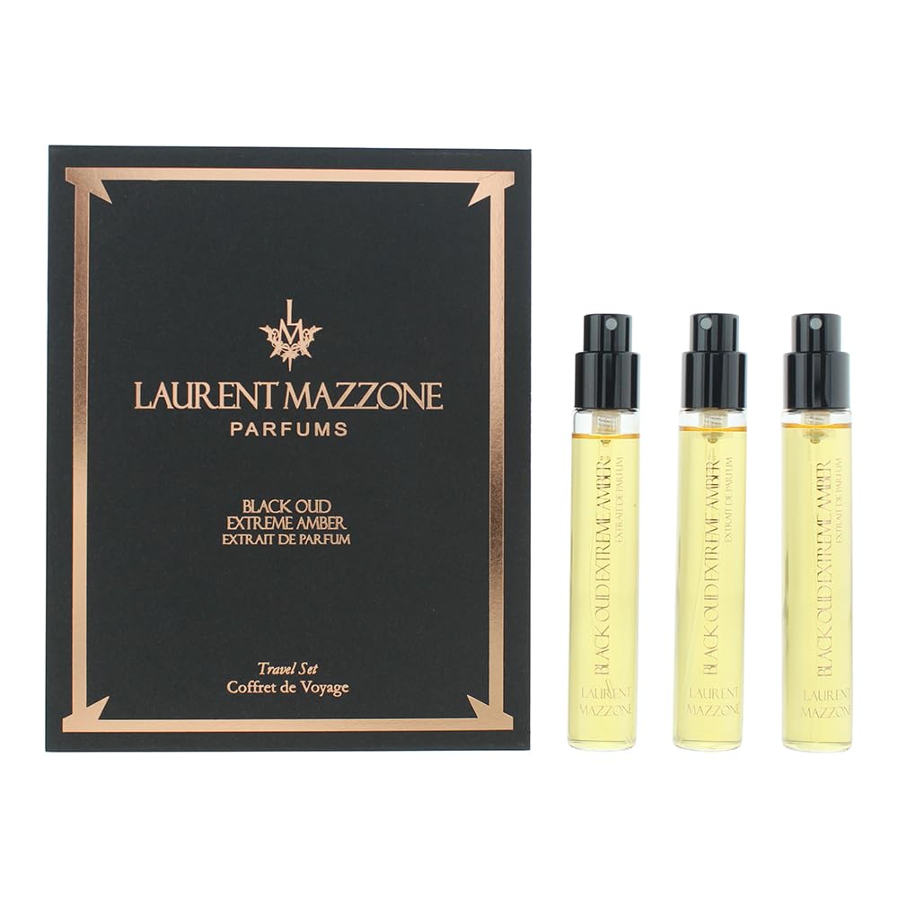 Laurent Mazzone Black Oud Extrem Amber Extrait De Parfum 3 X 15Ml-image