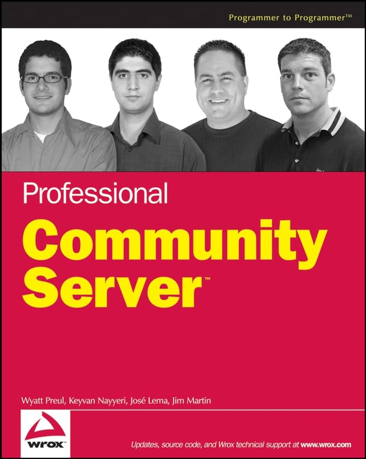 Buy Professional Community ServerTM — BookShops.in