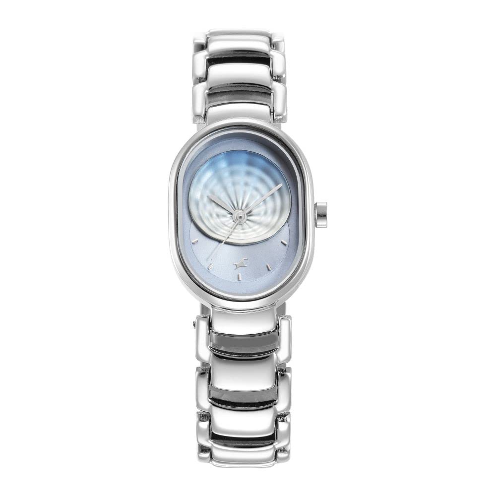 Fastrack Uptown Retreat Quartz Analog Blue Dial Metal Strap Watch for Girls-NS6274SM01 (B0B6BL3YZX) Amazon Price History, Amazon Price Tracker