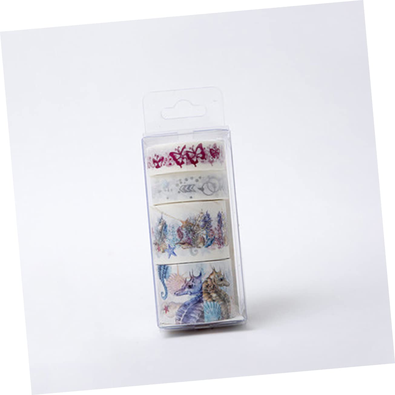NUOBESTY 6stücke Kawaii Unterwasserwelt Washi Tape Buntes Klebeband Für Bastelprojekte Schulbedarf Und Scrapbooking Zufälliger Stil