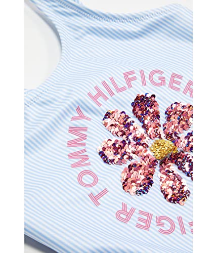 Tommy Hilfiger Girl's Daisy Sequin One-piece (Big Kids)2