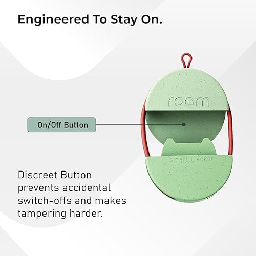 Miniatura 5 de Roam Smart Tracker Rastreador Ecológico Familiar para Llaves, Bolsos y Equipo de Niños Funciona con iOS y Android Correa Incorporada, QR