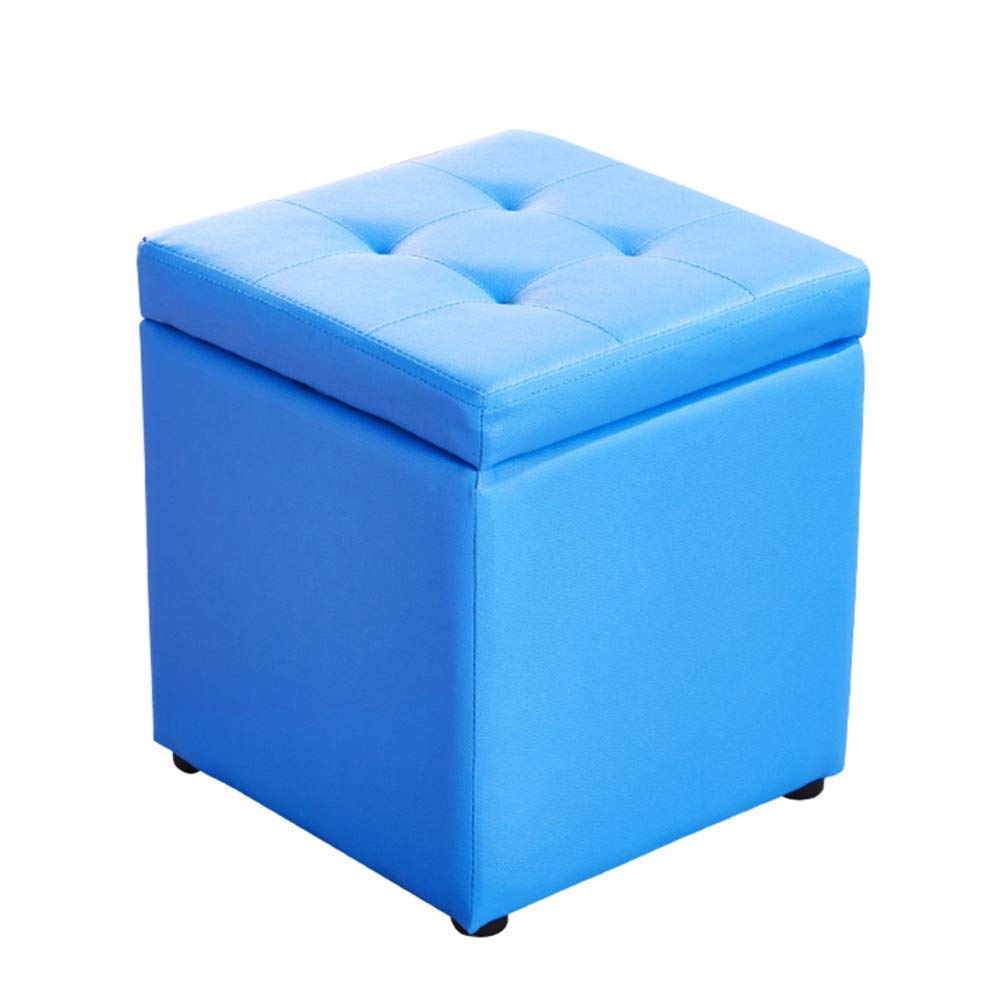 Repose-pieds banc rose pour ranger les jouets dans la chambre