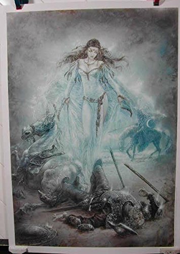 Poster Luis Royo El Caballero De La Blanca Luna affiche 50x70