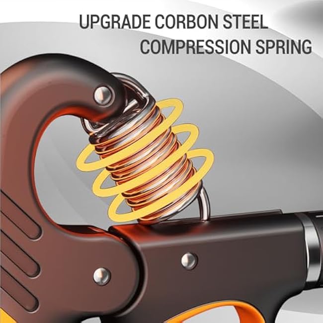 Hand Grips Strengthener, Forearm Strength Trainer- Adjustable Resistance 11-220Lbs Hand gripper with Counting,Finger Exerciser,Hand Extension Exerciser for Muscle Building and Injury Recover Combo Set