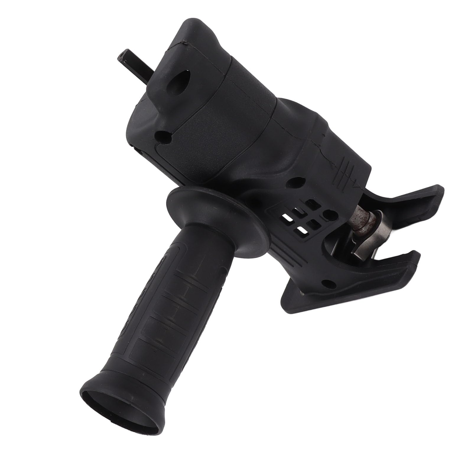 Aramox Adapter do Piły Szablastej Adapter Wiertła ABS do Wyrzynarki 3–13 Mm Uchwyt Boczny z 3 Szczękami Szybkozłączka Przenośne Cięcie dla Użytkowników Drewna, Metalu, Tworzyw Sztucznych