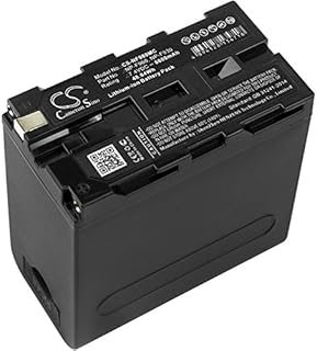 Aijos 7.4V Battery Replacement for Sony NP-F970/B, NP-F975, XL-B2, XL-B3 DSR-200, DSR-DU1 (Video Disk Unit), DSR-PD100, DSR-PD100A, DSR-PD100AP, DSR-PD150, DSR-PD150P