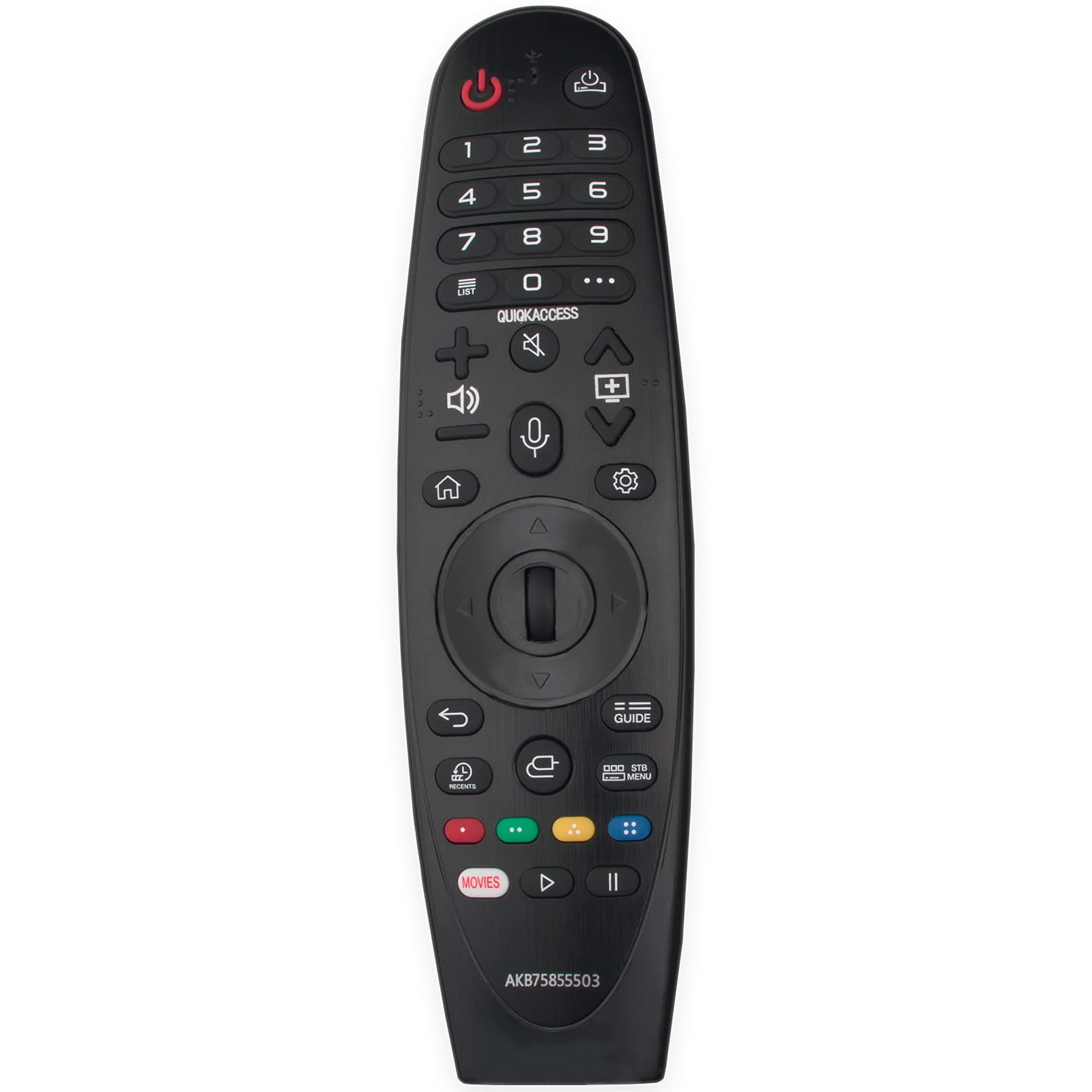 WINFLIKE AKB75855503 MR20GA Voice Remote Control Replace for LG Smart LED TV 75UN6970PUD 75UN9070AUD 82UN8570PUC 82UN8570PUB 82UN8570AUD 82UN8070PUD