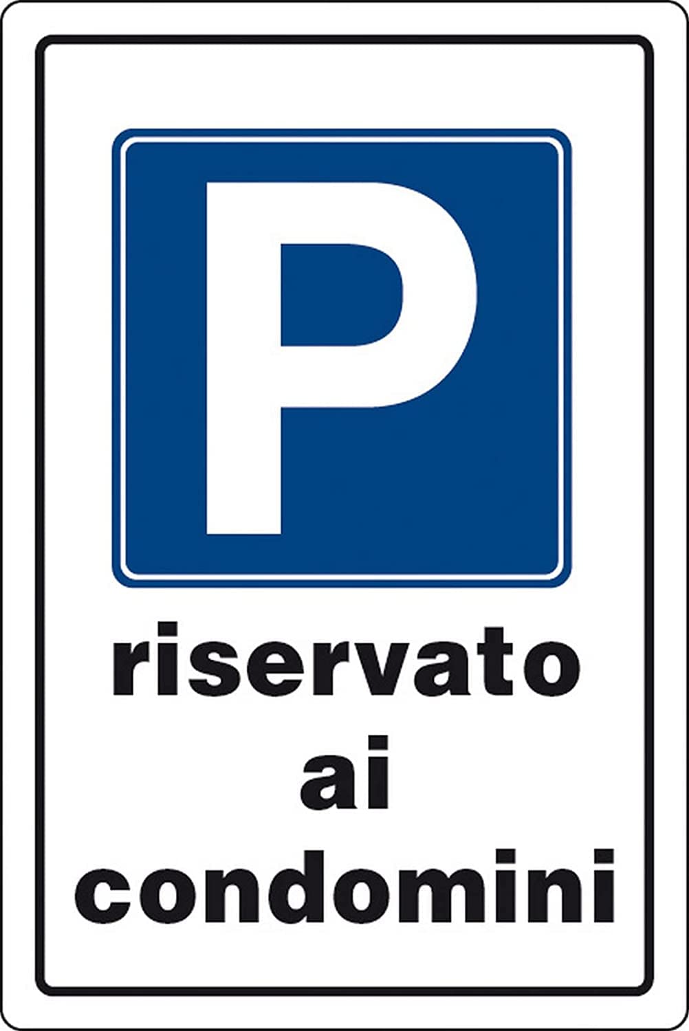CARTELLO DIVIETO DI Parcheggio Cartello Segnaletico Divieto Di Parcheggio Cartello Segnaletico Divieto Di 321537184891