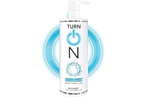 Water Based Sex Lube 32Oz - Natural Intimacy Gel for Men, Women,...
