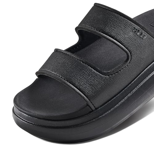 Image of REEF Cushion Bondi 2 Bar Women's Slide Sandal, Lightweight and Supportive Footbed, Water Friendly