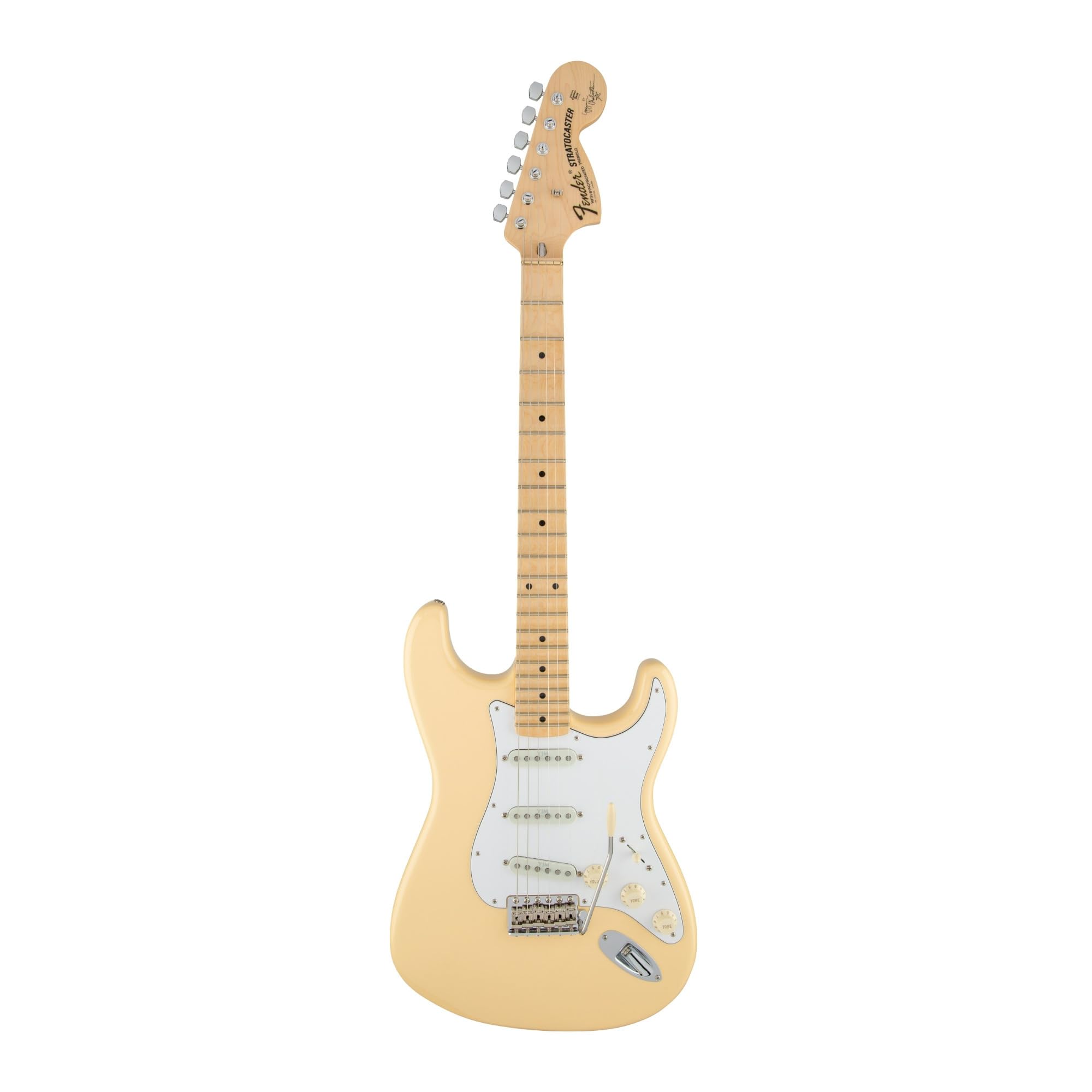 Amazon.com: Fender Yngwie Malmsteen Stratocaster, Scalloped Maple