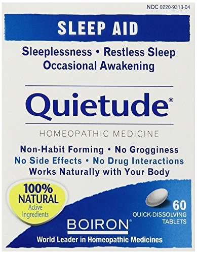 Boiron Quietude - 60 tabs (Pack of 4)