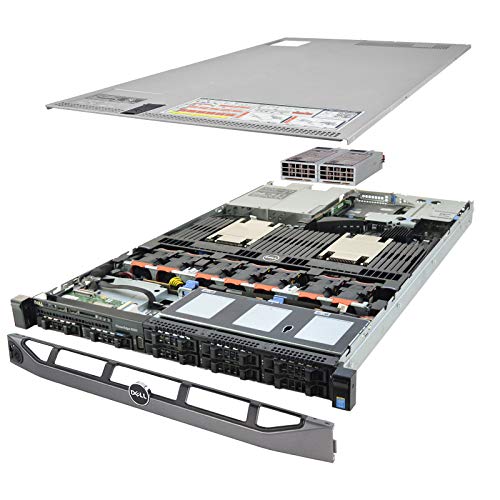 Dell PowerEdge R630 Server 2X E5-2620v3 2.40Ghz 12-Core 96GB RAM 8X Caddies (Renewed)