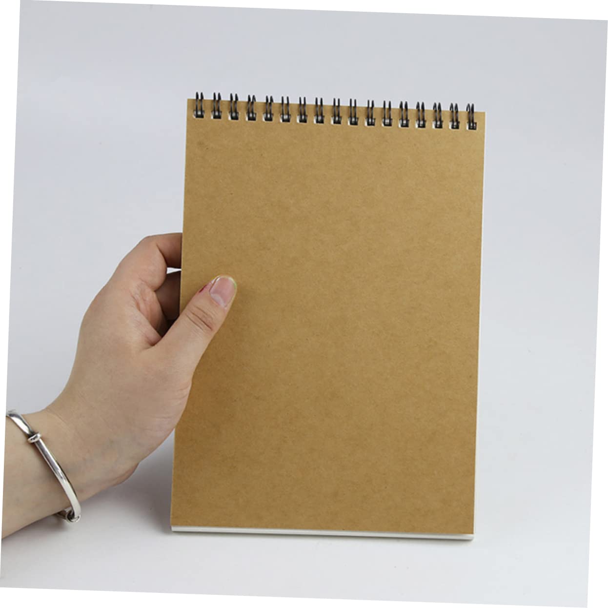 4 Pezzi Blocchi Da Disegno Carta Kraft e Bianca Per Schizzi e Acquerello Portatile e Resistente Per Artisti e Ragazzo Ragazza