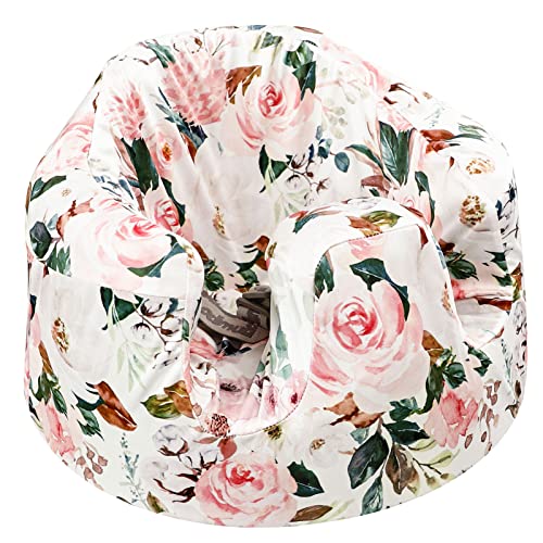 Image of Seat Cover Compatible with Bumbo Seat Cover, Removable Ultra Soft Cool Seat Slipcover for Baby Girl, Pink