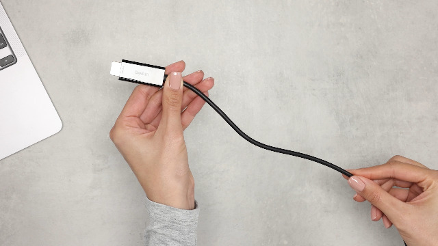 Image of Belkin USB Type C to HDMI 2.1 Cable, 6.6FT /2M Cable with 8K@60Hz, 4K@144Hz, HDR, HBR3, DSC, HDCP 2.2, Works with Chromebook Certified, Compatible with MacBook, iPad Pro and Other USB C Devices