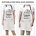 MY COOKING IS SO FABULOUS EVEN THE SMOKE ALARM CHEERS ME ON -100% Cotton Thick White Apron with 2 Tone Black Pockets - Adjustable Strap - Unisex - Great for Outdoor/Indoor Cooking - Perfect Funny Gift