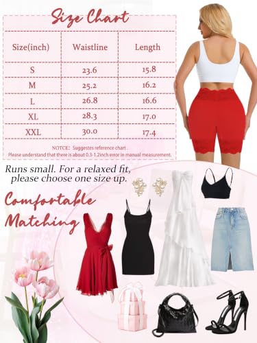 Image of Hibluco Slip Shorts For Under Dresses Anti Chafing Boyshort Women Underwear