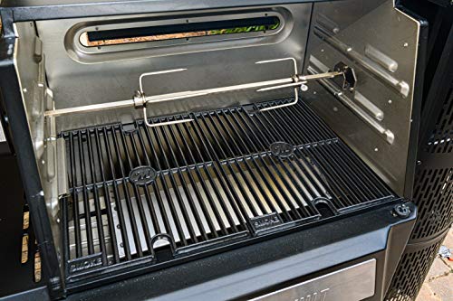 Image of Masterbuilt Gravity Series Rotisserie Accessory Attachment with Stainless Steel Spit Rods, Meat Claws and and Electric Power Source, Model MB20091220
