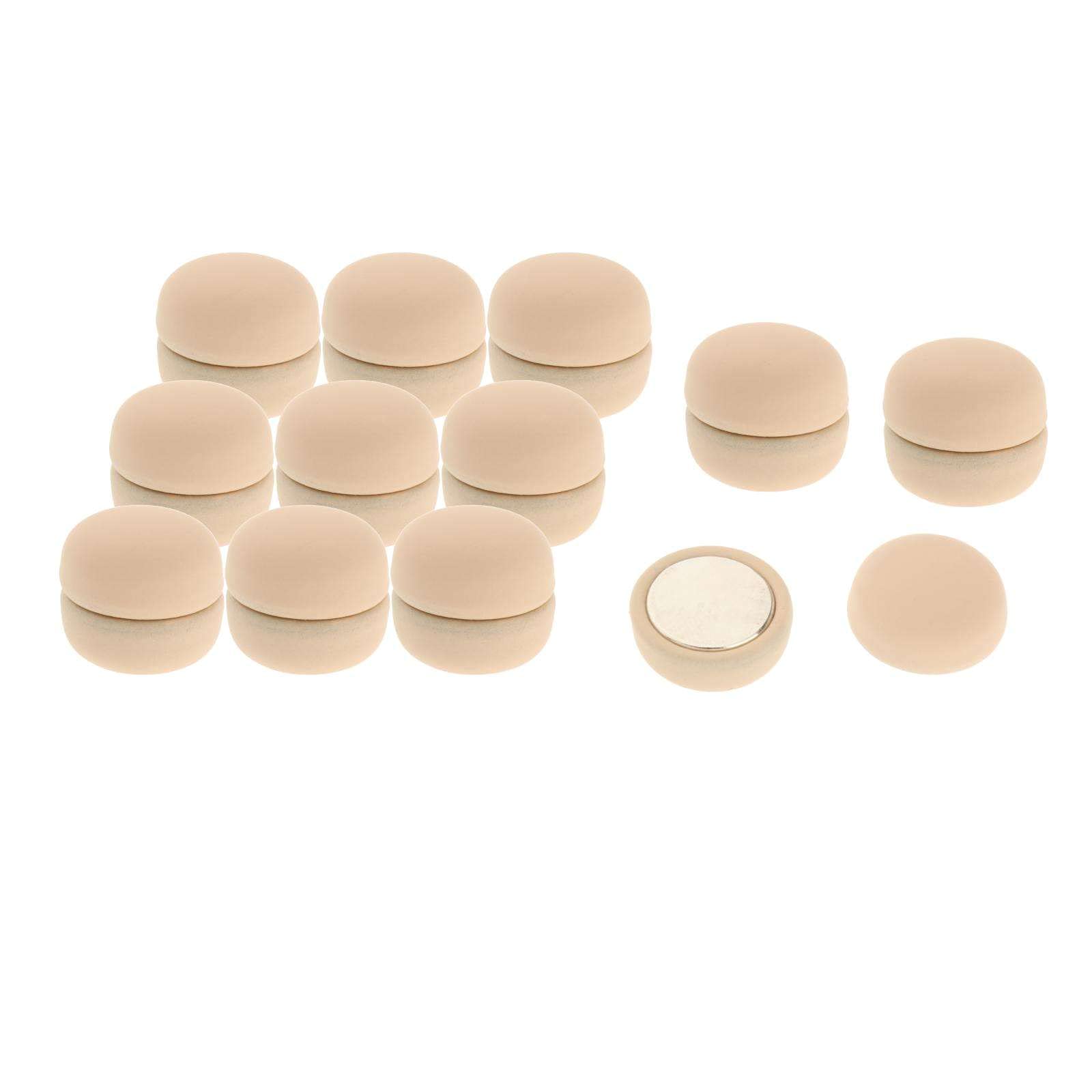 Pack of 12 Ladies Magnetic Brooches Pin Set Muslim Hijab Decoration, DIY Wedding Bouquets