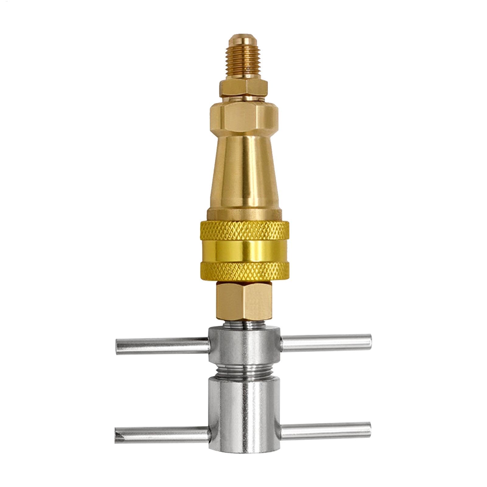 Frigorífico para frigorífico, arandela de presión de refrigerador rápido - Tapón de acoplamiento rápido Connect 1/4 pulgada para refrigerador - Herramientas de desbloqueo de piezas con alta