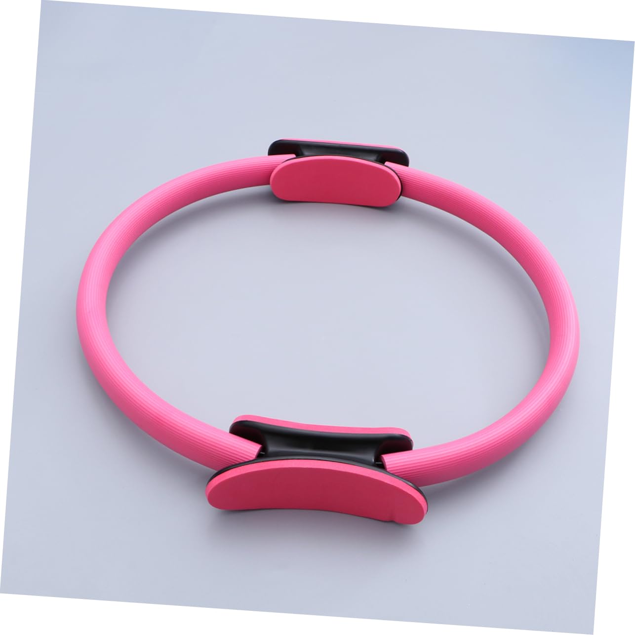 BRIGHTFUFU 1pc Pink Resistance Ring Yoga Circle for Balance and Flexibility Durable Fitness Accessory for All Levels Yoga Enthusiasts and Women