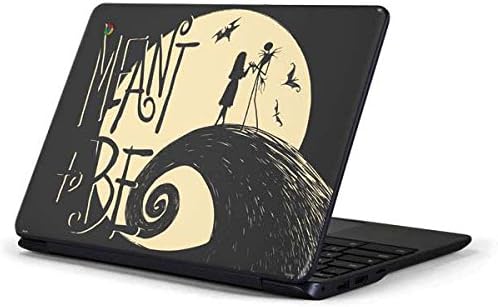 Skinit Decal Laptop Skin Compatible with Samsung Chromebook 3 11.6in 500c13-k01 - Officially Licensed Disney Jack and Sally Meant to Be Design
