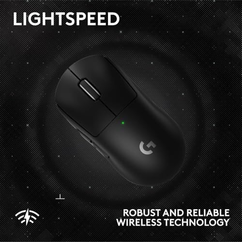 Image of Logitech G PRO X Superlight 2 SE Wireless Gaming Mouse, 60 g pro-Grade Mouse with 5 programmable Buttons, 44K DPI Sensor, 888+ IPS, 1 kHz Report Rate, USB-C Charging for PC /Mac - Black