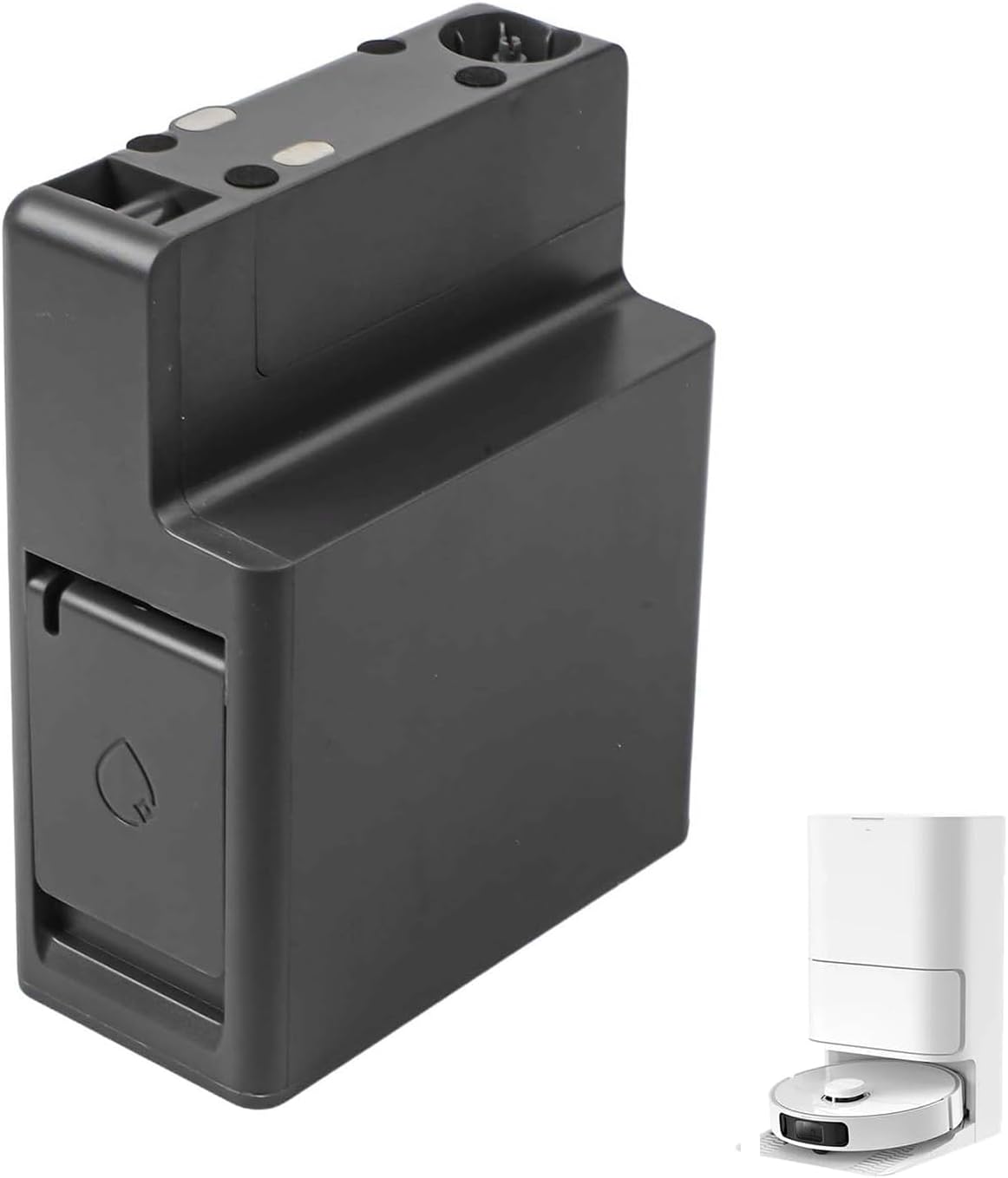 Cleaning Solution Dispenser Module for MOVA Compatible with Ultra/X-40 / S20 / X30 Ultra Robot Vacuum Cleaner Automatic Refill System Accessories for Longer Life Efficient Floor Cleaning