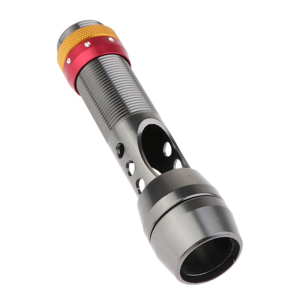 Aluminum Alloy Fishing Reel Seat DIY Handle Fishing Rod Building Repair Kit Casting Rod Reel Seat, B 20.7mm