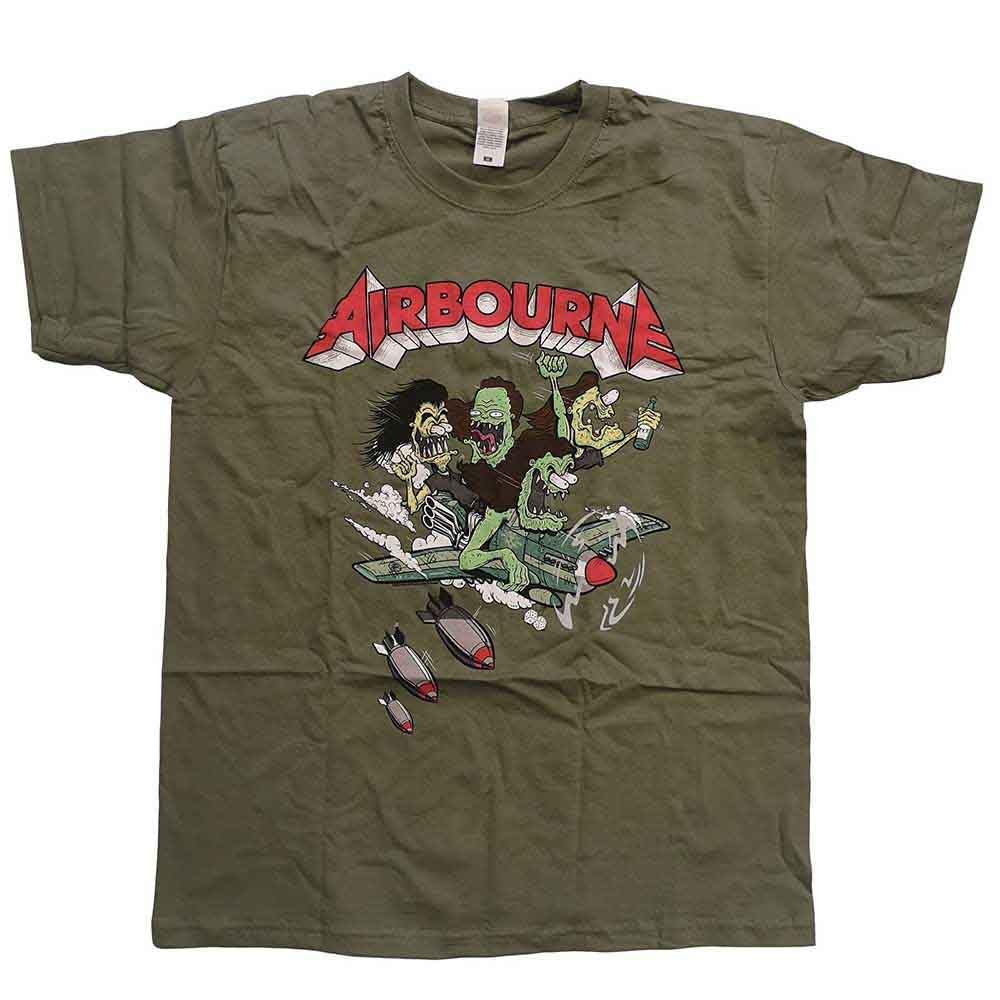 Rock Off Officially Licensed Products Men's Grey Metallica Ride The Lightning Black T-Shirt (Large)