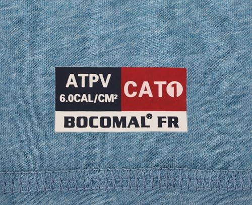 Image of BOCOMAL FR Neck Gaiter Face Mask for Summer 4oz EX Lightweight Flame Resistant Welding Hood-CAT1
