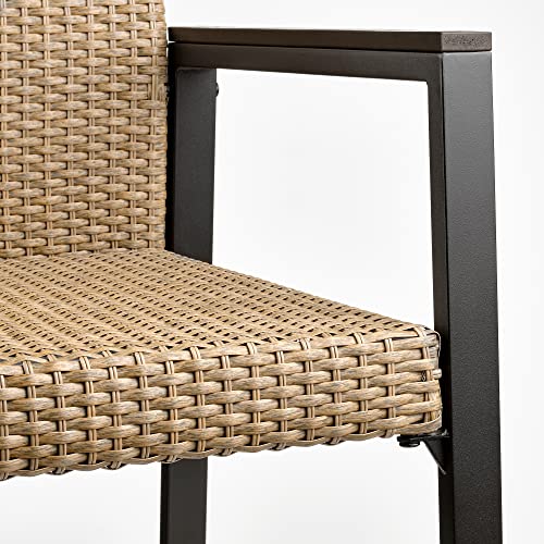 Chaise d'extérieur ProTuning VÄRMANSÖ marron pour repas dehors - 7