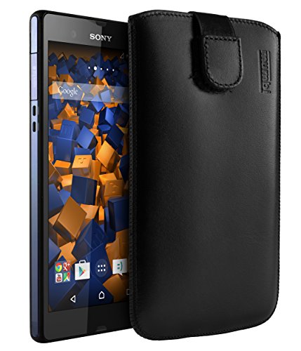 Mumbi 239 Coque de protection pour smartphone Xperia Z Leder Etui noir