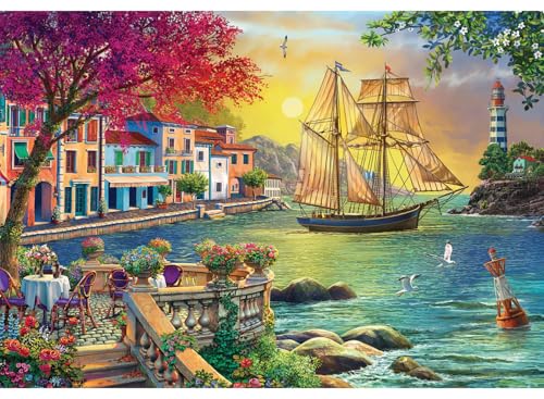 Anatolian Puzzle 2000 pi&egrave;ces : Beau Coucher de Soleil Dans la Ville