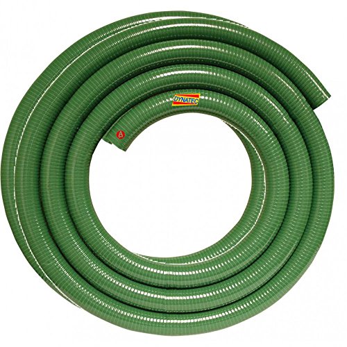 Dynatec - Manguera de succión (7 bar, 30 m), color verde