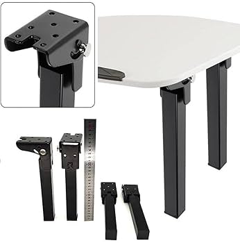Amazon.co.jp: 90°鉄製折りたたみテーブル脚 ダイニングテーブル