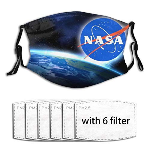 YDAJERE NASA Men Women Adjustable Earloop Face Mouth Anti Pollution...