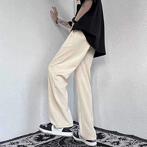 Pantalón clásico para hombre pierna ancha sin plancha talla large miniatura 2