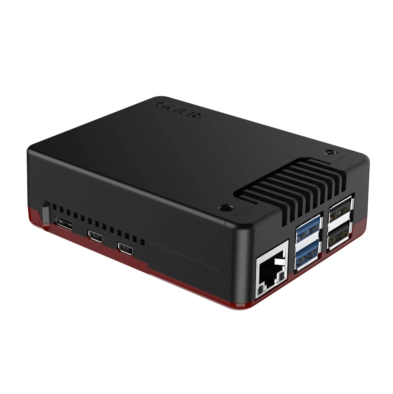 Geekworm Argon Neo 5 Bred Raspberry Pi 5 Boîtier | Boîtier aluminium avec ventilateur, refroidissement actif et passif, protection robuste